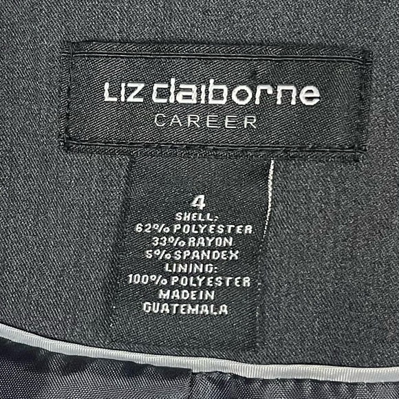 Liz Claiborne Career Women’s Blazer Jacket – Size 4 - Picture 3 of 6